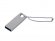 USB 2.0-флешка на 16 Гб с мини чипом, компактный дизайн, стильное отверстие для цепочки 