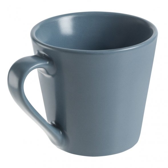Кружка Modern Bell, матовая, серо-синяя 