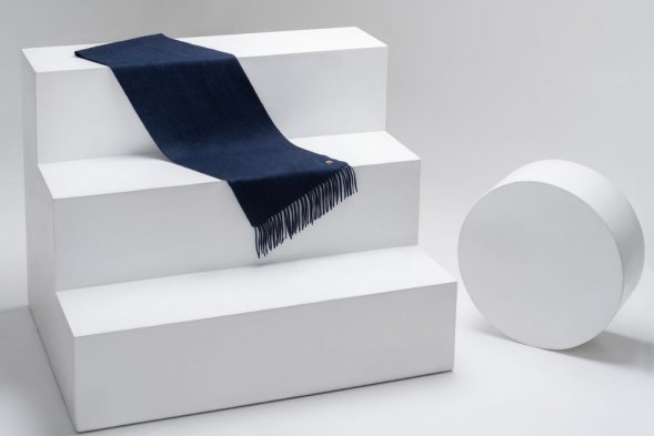 Шарф Graceful, синий 