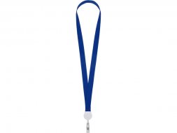 Ланьярд с ретрактором, синий