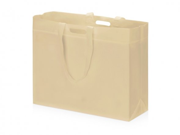 Сумка для покупок из спанбонда Scope, 455*160*380 с ручкой 550/30 мм, бежевый 