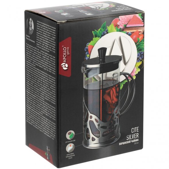 Френч-пресс Cite Silver 