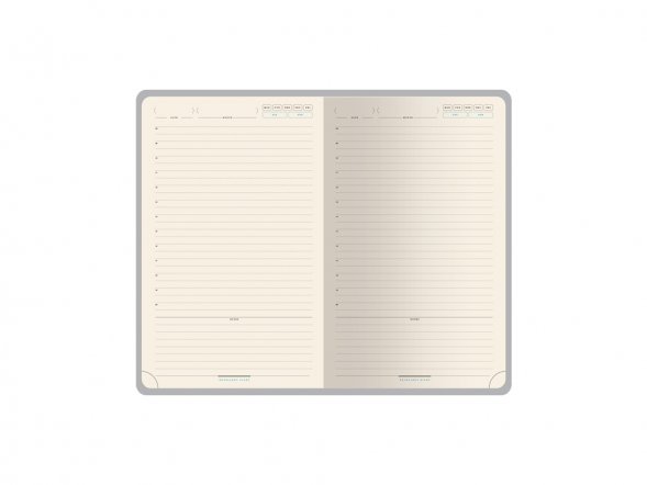 Ежедневник недатированный А5 Premier, бордовый 