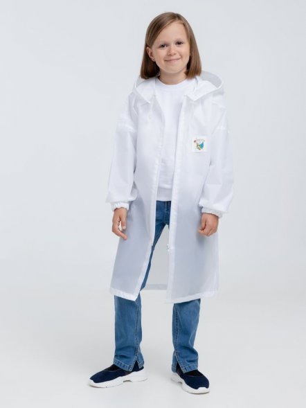 Дождевик детский Rainman Kids, белый 