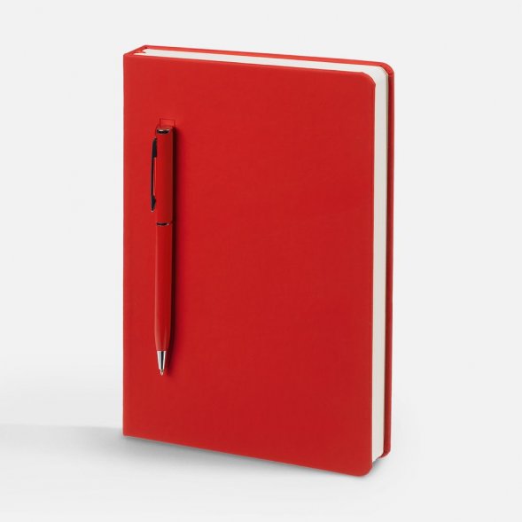 Ежедневник Magnet Shall, недатированный, красный 