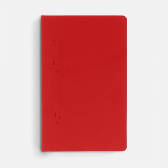 Ежедневник Magnet Shall, недатированный, красный 