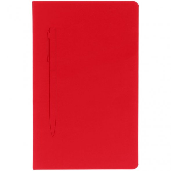 Ежедневник Magnet Shall, недатированный, красный 