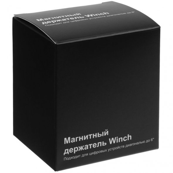 Магнитный держатель для смартфонов Winch, черный 