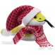Мягкая игрушка Baby Snake Right, в красном шарфике и шапочке 