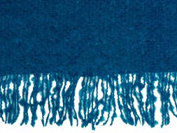 Плед акриловый Mohair, синий