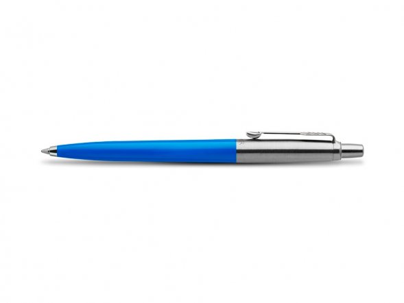 Шариковая ручка Parker Jotter ORIGINALS BLUE CT, стержень: M blue ЭКО-УПАКОВКА 