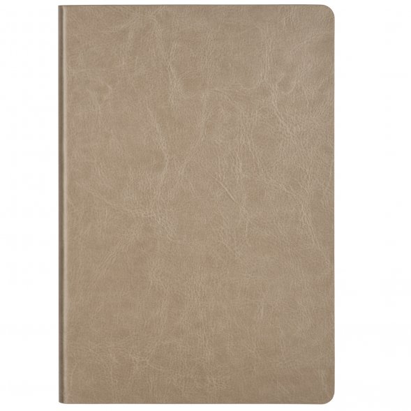 Ежедневник River side недатированный, бежевый/голубой 