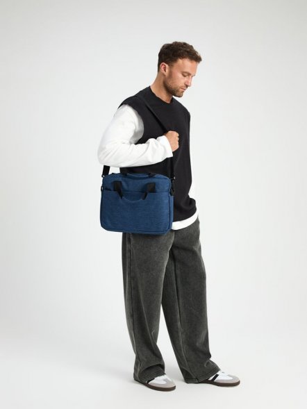 Сумка для ноутбука Delegate, синяя 