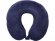 Подушка Basic из микрофибры с эффектом памяти U-shape, синий 