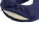 Подушка Basic из микрофибры с эффектом памяти U-shape, синий 