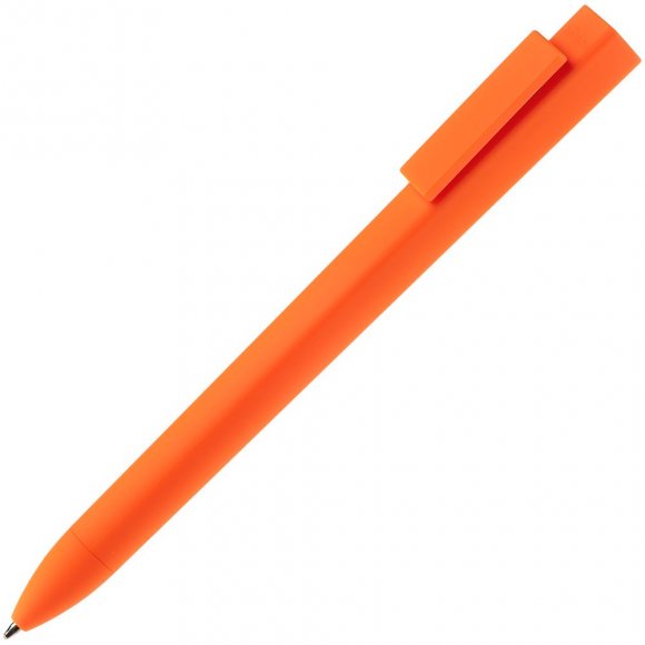 Ручка шариковая Swiper SQ Soft Touch, оранжевая 