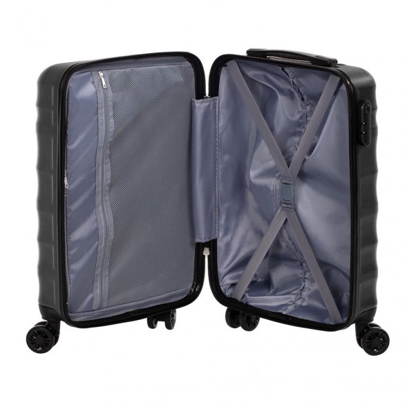 Чемодан Fattore S, ver.2, черный 