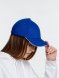 Бейсболка Spiker, ярко-синяя с белым 