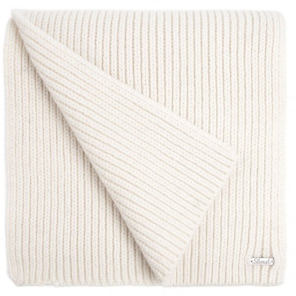 Шарф Tommi, молочно-белый (ванильный) 