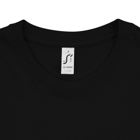 Футболка унисекс Regent 150, черная 