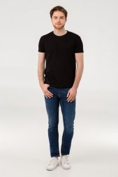 Футболка унисекс Regent 150, черная