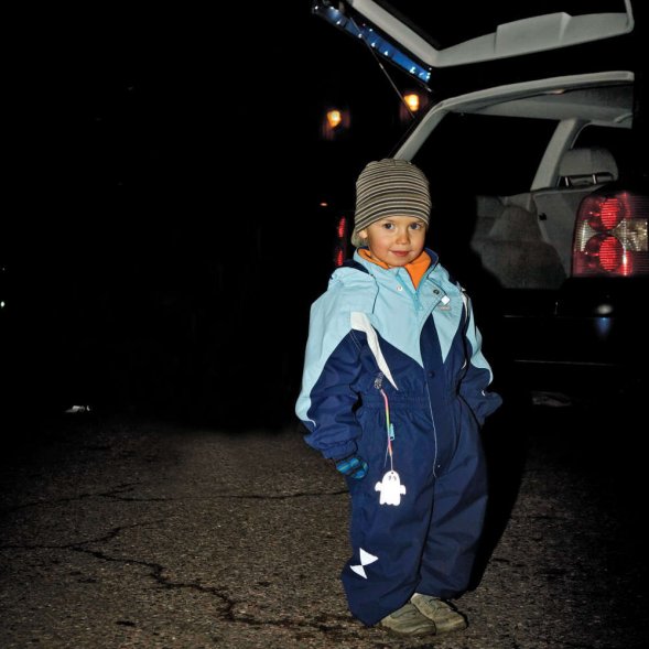 Светоотражатель «Футболка», синий 