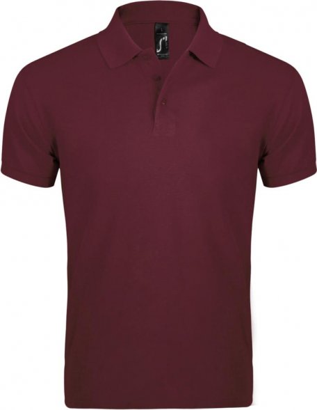 Рубашка поло мужская Prime Men 200 бордовая 