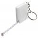 Брелок с рулеткой Square, ver.2, белый 