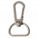 Застежка-карабин Snap Hook, M, серебристая 
