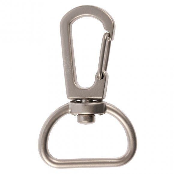 Застежка-карабин Snap Hook, M, серебристая 