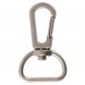 Застежка-карабин Snap Hook, M, серебристая 