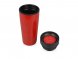 Кружка с термоизоляцией на 450 мл, красный 