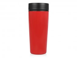 Кружка с термоизоляцией на 450 мл, красный