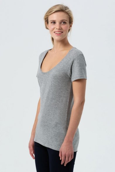 Футболка женская Metropolitan, серый меланж 