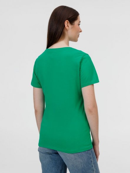 Футболка женская E190 зеленая 
