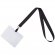 Лента для бейджа Neckband, черная 