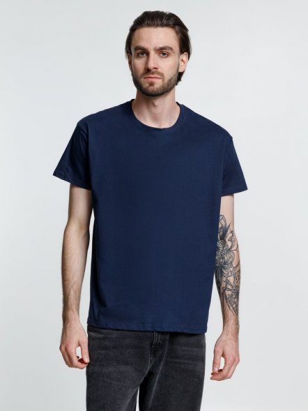 Футболка унисекс Ankara, темно-синяя 