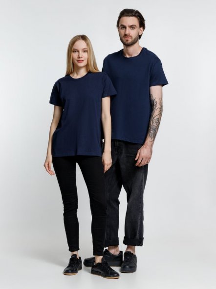 Футболка унисекс Ankara, темно-синяя 