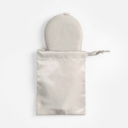 Двухстороняя маска для сна Veluto, серая