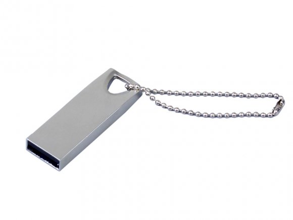 USB 2.0-флешка на 32 Гб с мини чипом, компактный дизайн, стильное отверстие для цепочки 