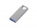 USB 2.0-флешка на 32 Гб с мини чипом, компактный дизайн, стильное отверстие для цепочки 