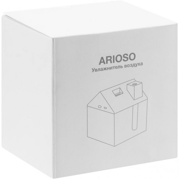 Настольный увлажнитель Arioso с вентилятором и лампой, белый 