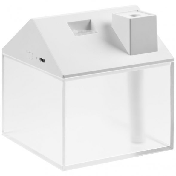 Настольный увлажнитель Arioso с вентилятором и лампой, белый 