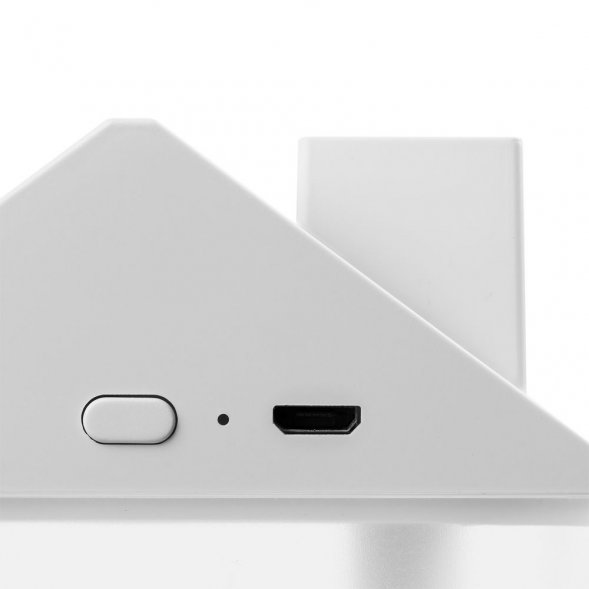 Настольный увлажнитель Arioso с вентилятором и лампой, белый 