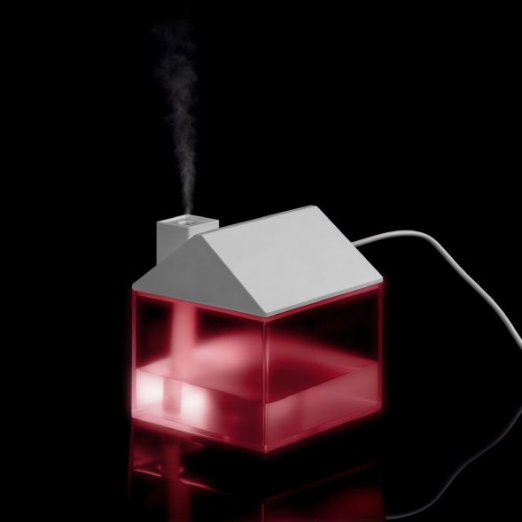 Настольный увлажнитель Arioso с вентилятором и лампой, белый 