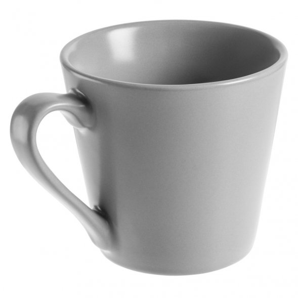Кружка Modern Bell, матовая, серая 