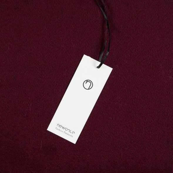 Шарф Noble, бордовый 