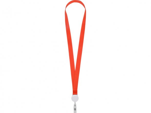 Ланьярд с ретрактором, красный 