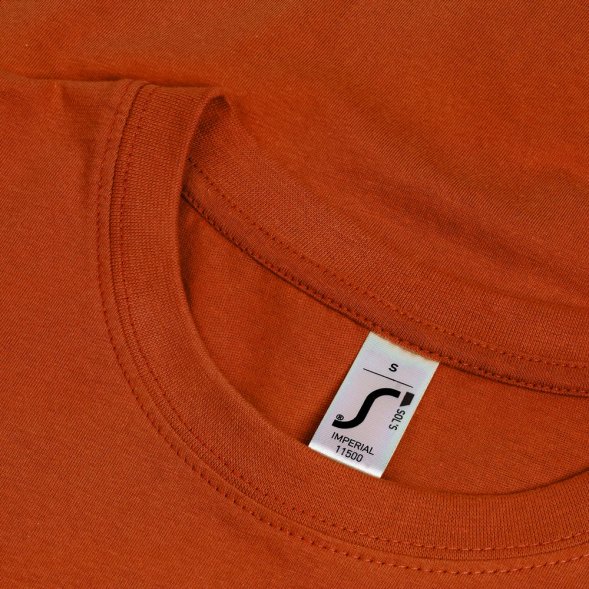 Футболка Imperial 190, коричневая (терракотовая) 