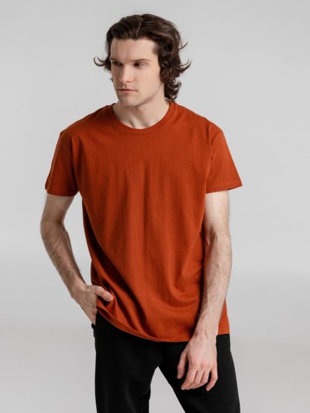 Футболка Imperial 190, коричневая (терракотовая) 